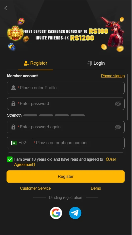 188pkr app