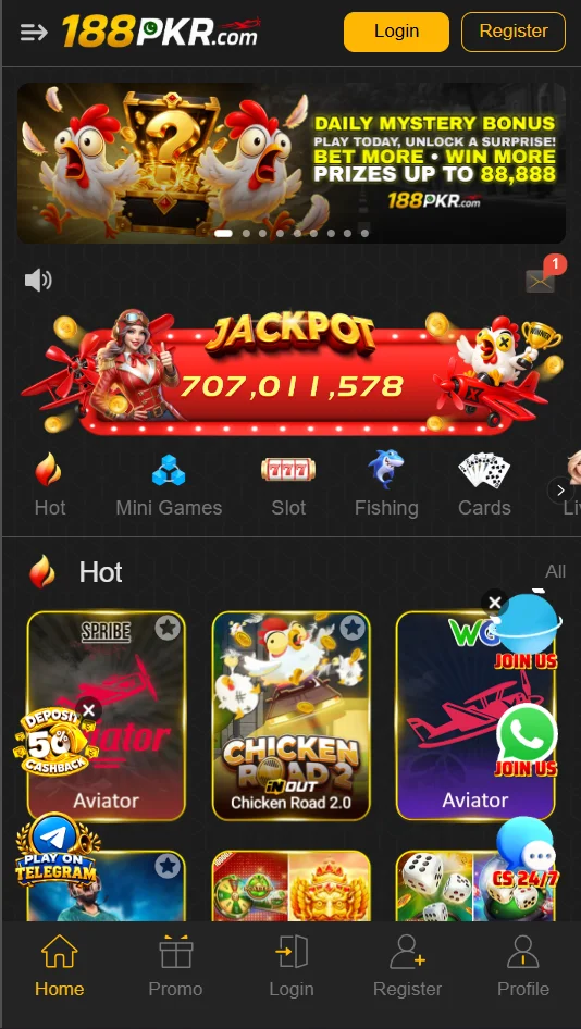 188pkr apps