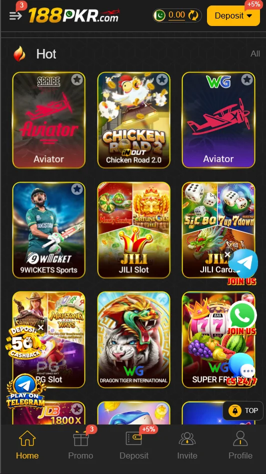 188pkr games